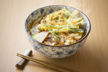 かき揚げうどん