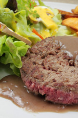 steak, salade 21102016