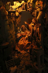 Fototapeta na wymiar the Nativity scene