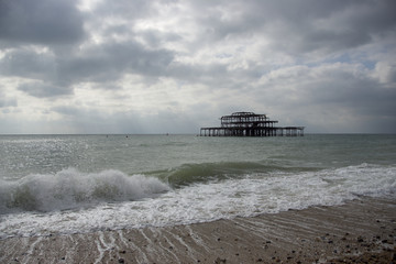 Brighton old pier