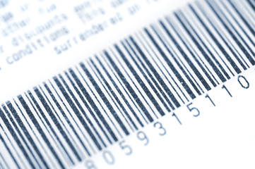 Barcode on printed receipt