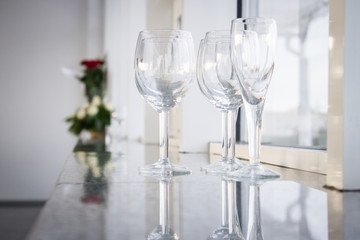 wine glasses