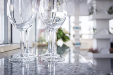 wine glasses