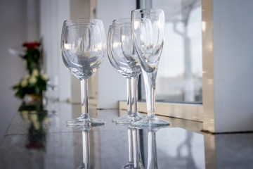 wine glasses