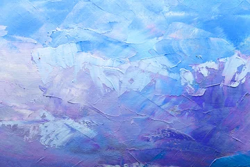 abstract oil paint texture on canvas, background © alimyakubov