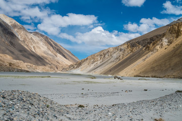 rock mountain ranges, Leh Ladakh, Jammu and Kashmir, India