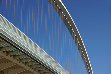 Detail from modern bridge