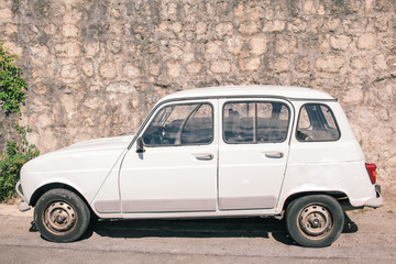 Vintage car on the street