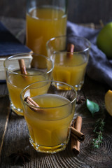 Apple Cider in a rustic style