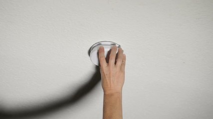 installing and testing a smoke detector