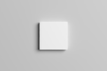 Square Book Mock-up