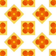 Seamless color pattern. Geometric vector background.