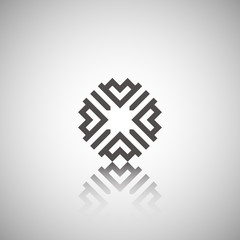 Obraz premium Geometric ornament decoration.