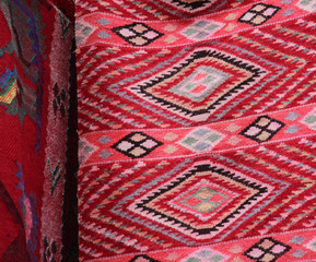  macedonian hand made traditional woolen carpets  color concept