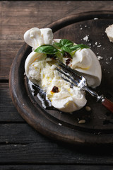 Italian cheese burrata