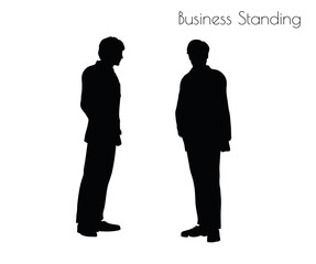 man in  Business Standing pose