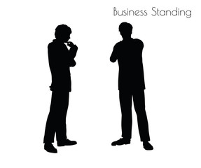 man in  Business Standing pose