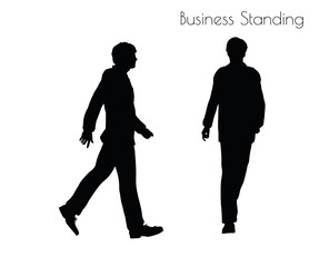 man in  Business Standing pose