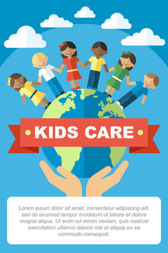 Kids care poster