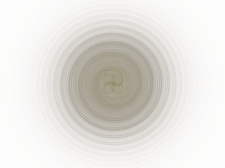 Grey abstract fractal with a circular spiral pattern
