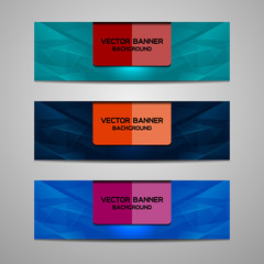 Business Banners Background Design, vector illustration