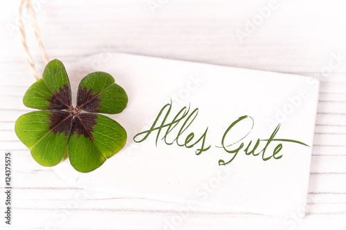 "Kleeblatt Alles Gute" Stockfotos und lizenzfreie Bilder "Kleeblatt Alles Gute" Stockfotos und lizenzfreie Bilder