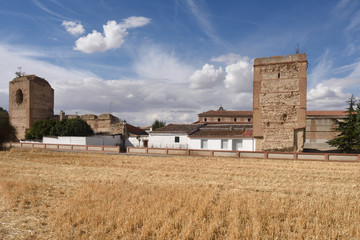 Walls of Madrigal de las Altas Torres, Avila province, Spain