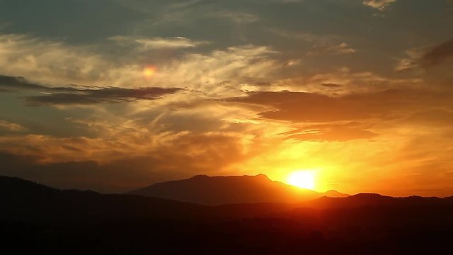 amazing heavenly sunset timelapse time lapse over natural background mountain landscape stunning beautiful
