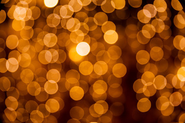 Colorful Christmas abstract bokeh background