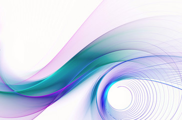 Fototapeta premium abstract fractal background, texture, 2D illustration