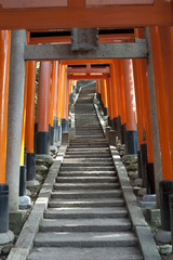 torii gate staircase