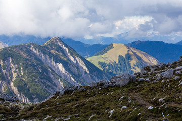 Eng and Plumsjoch in the Karwendel mountains
