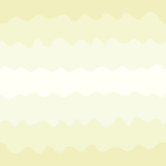 Wavy lines seamless pattern, pastel colors, yellow and creamy waves. Vector Eps 8 illustration. Cute background texture in doodle style. Design element for prints, card, invitation, cover, banner