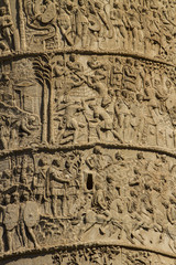 Trajan column in Rome