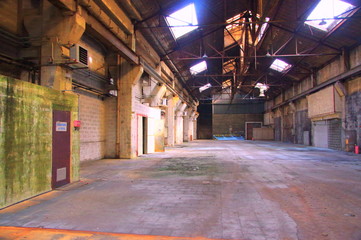 entrepôt désaffectée