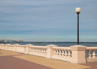 Upper Volga embankment of the Volga River in Nizhny Novgorod
