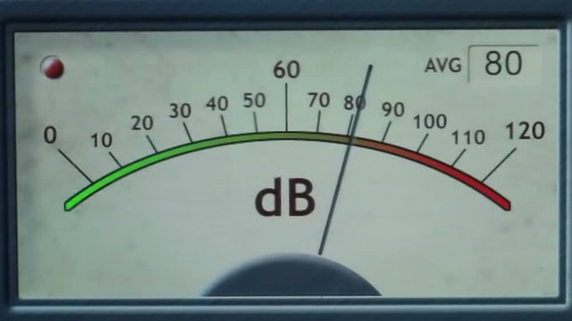 Electronic Decibel Meter 1