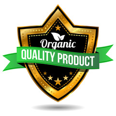Organic Quality Product Label