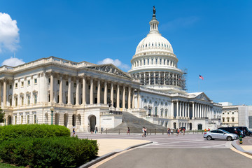 Fototapeta na wymiar The United States Capitol in Washington D.C.
