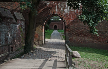 Naklejka na ściany i meble Malbork-zamek krzyżacki