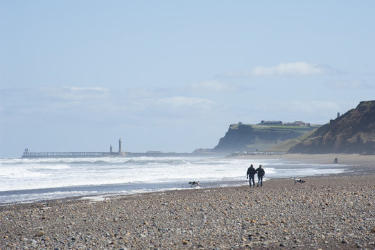 View from the west coast towards Whitby