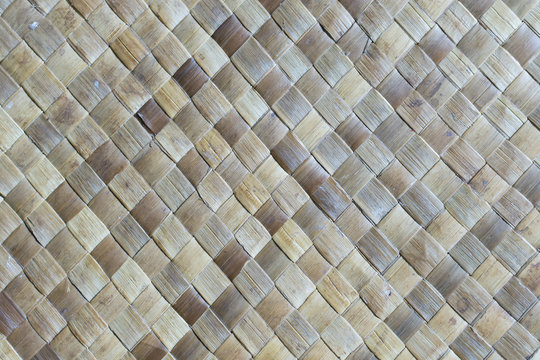 Mats made of pandanus leaves