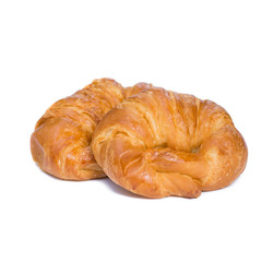 croissant isolated isolated on white
