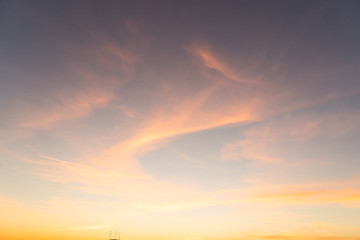 Sunset Sky Background
