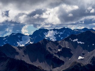 Obraz premium Olympic Mountains