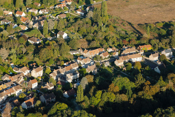 Saint-Cyr-sous-Dourdan vue du ciel