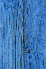 Fototapeta premium Old Blue Wooden Board Background Texture