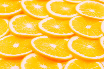 Orange Fruit Background. Summer Oranges. Healthy Food