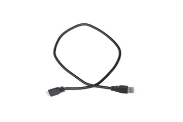usb 3.0 cable isolated on white