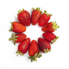Group of strawberries